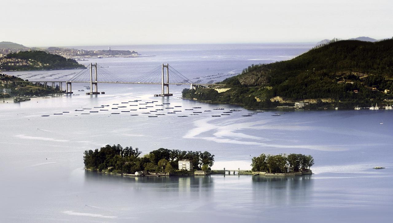 Hospedaje Bahia De San Simon Редондела Экстерьер фото