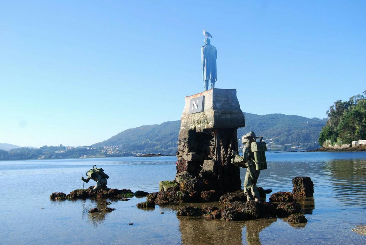 Hospedaje Bahia De San Simon Редондела Экстерьер фото